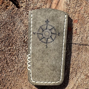 Leather knife slip