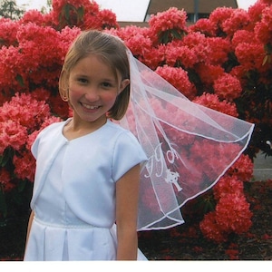 Isabella&#39;s First Communion Veil
