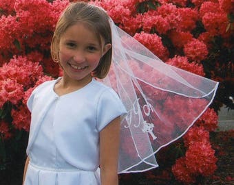 Isabella's First Communion Veil