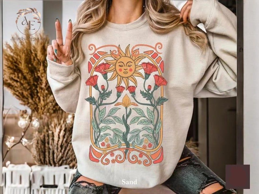 Floral print Sweater