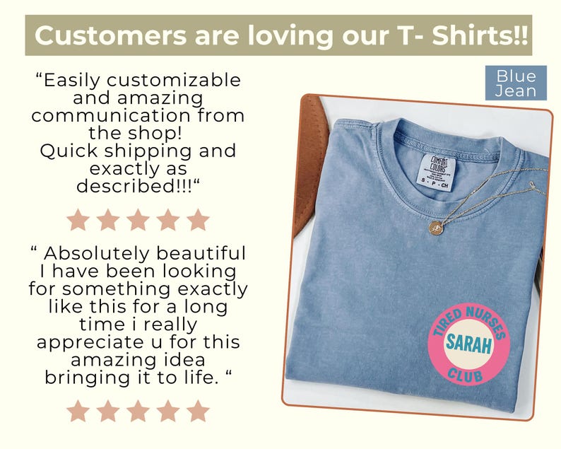Tired Nurses Club , Nurse Week Gift, Comfort Colors Retro RN Graduation T-Shirt image 13