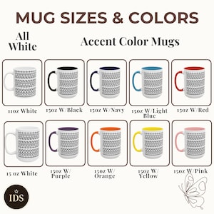 White ceramic hidden message mug with minimalist black pattern design that reveals a funny sarcastic phrase inside, perfect as an office humor gift for coworkers, bosses, friends, or Secret Santa exchanges.