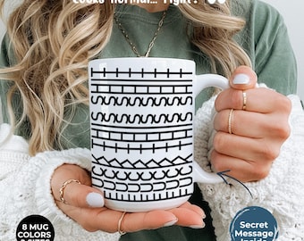 Hidden Swear Coffee Mug – Funny Sarcastic Gag Gift