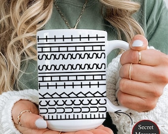 Hidden Swear Coffee Mug – Funny Sarcastic Gag Gift