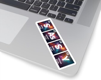 Sassy Periodic Table Sticker, Science Humor Decal