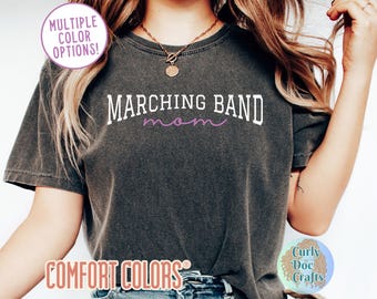 Blaskapelle Mom Comfort Colors T-Shirt - Musikliebhaber Shirt