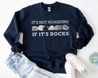 Lustiges Rock Kollektion Sweatshirt, Geologen Geschenk