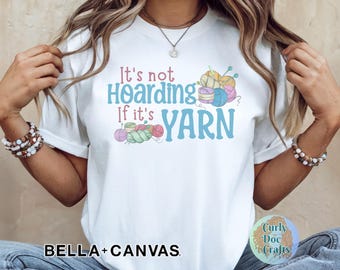 Lustiges Yarn Lover T-Shirt: Stricken Häkeln Geschenk