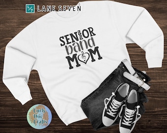 Senior Blaskapelle Mom Shirt, Band Mom Sweatshirt, Klasse von 2026, Blaskapelle Bekleidung, Musikliebhaber Shirt, Band Booster Shirt Band Elternteil