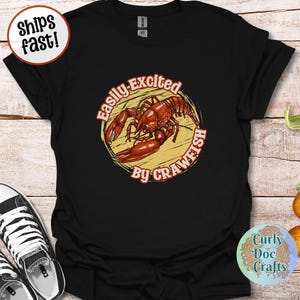 Crawfish Shirt, Crawfish Gifts, Funny Crawfish Tshirt, Crayfish T-shirt, Crawdad T Shirt, Womens Seafood Boil Shirt, Seafood Festival Tee