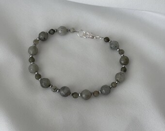 Handmade Gemstone Beaded Bracelet Variety – Elegant Minimalist Jewelry - Choose Your Own Gemstone
