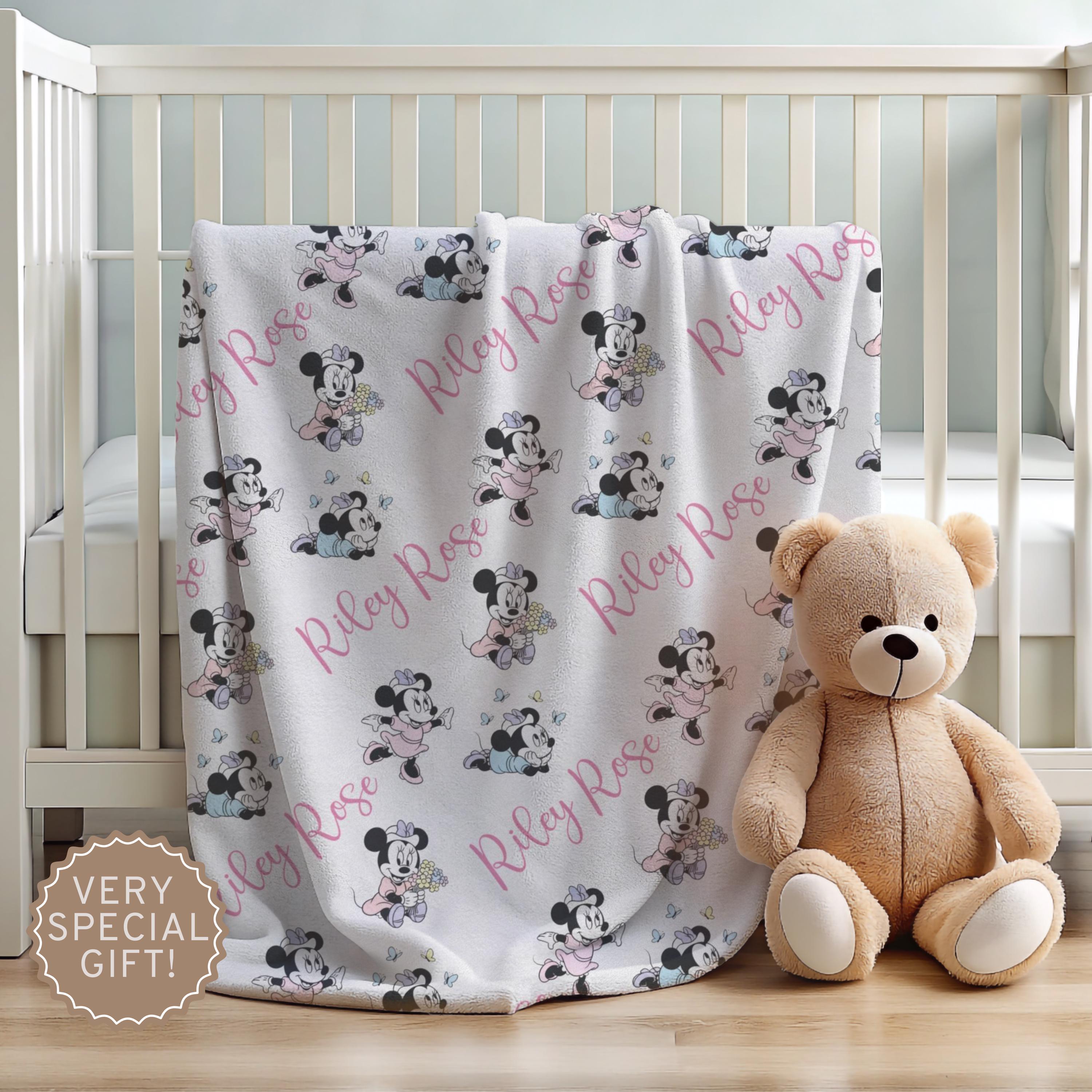 Marie Minnie Mouse Crib Sets Mickey Mouse Vintage Bedding