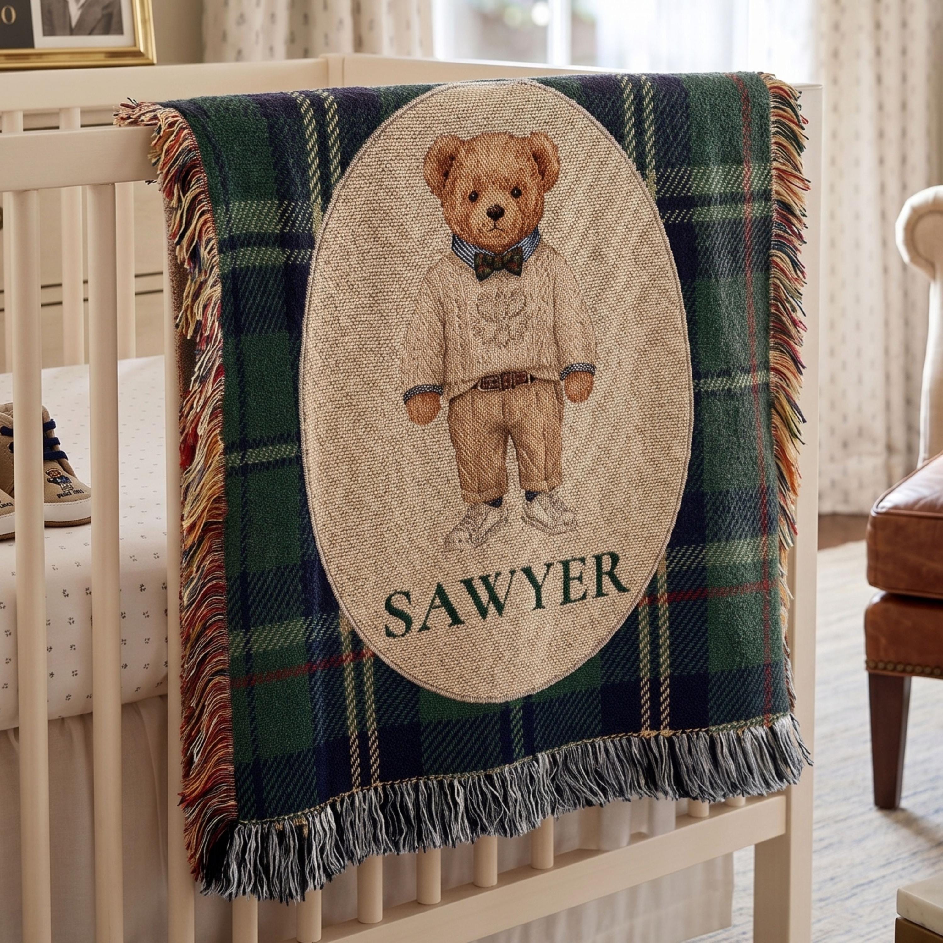Ralph Lauren Teddy Bear Bedding - Etsy