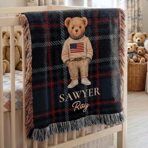 Ralph Lauren Cotton Blanket - Etsy
