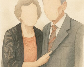 Custom Theme Portrait - Personalized Illustration Gift - Watercolor, Disney, Christian, Victorian & More - Free Shipping!