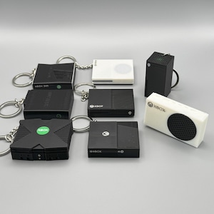 XBOX Console Keychain | Xbox 360 | Xbox One | Xbox Series S | Xbox