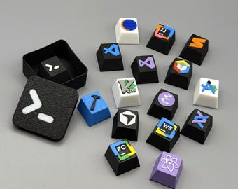 Tecla IDE para desarrolladores / Tecla de programación / Tecla ESC / Tecla 3D / VS Code, IntelliJ, PyCharm, XCode, Cursor / Tecla OEM / Día de San Valentín