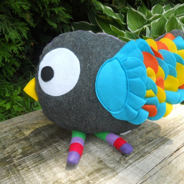 Tweet tweet bellamina's plush birdie pillow - New Item