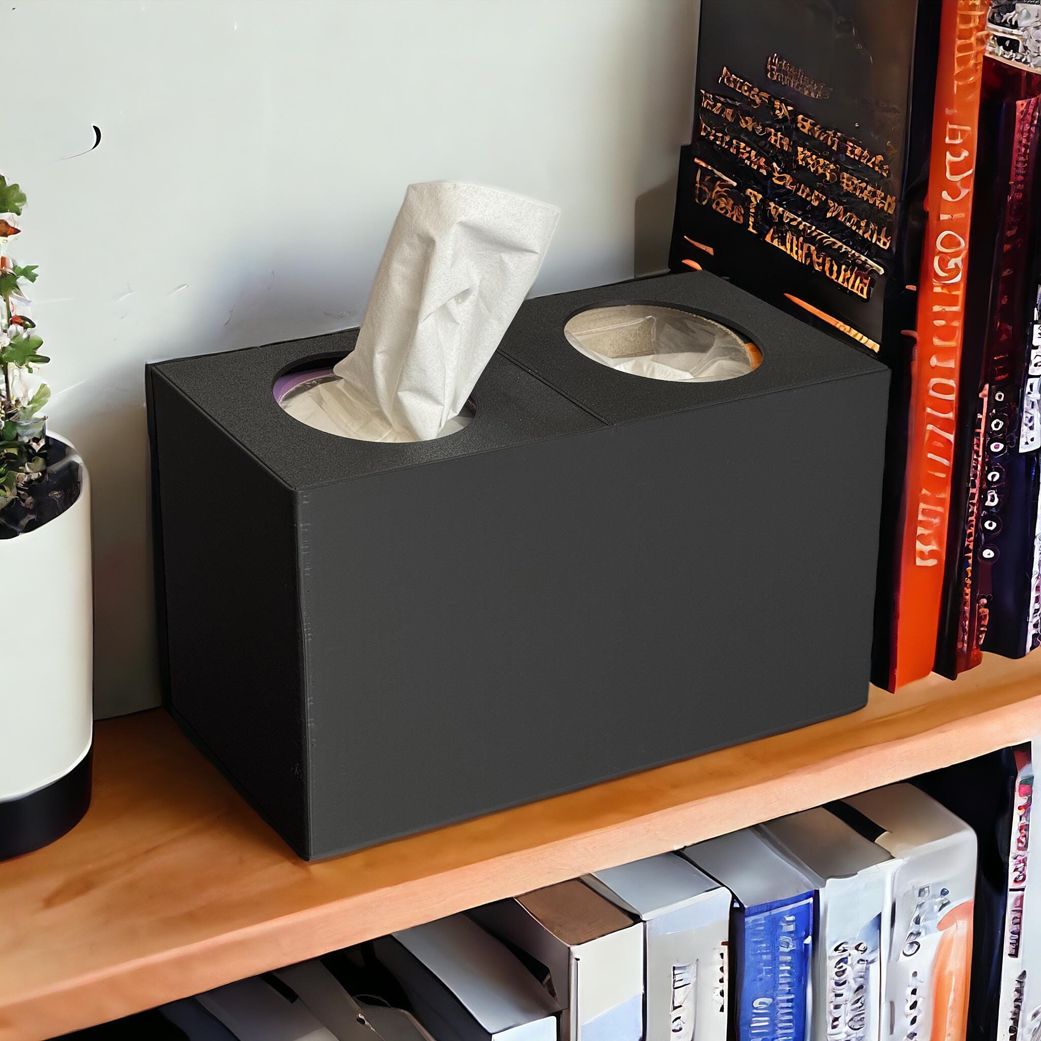 Double Tissue Box Holder, Tissue Box Cover, Tissue Box Holder