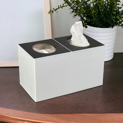 Double Tissue Box Holder, Tissue Box Cover, Tissue Box Holder