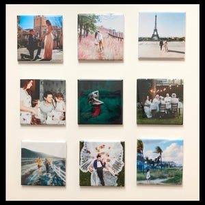Custom Personalized Photo Magnets | 2&quot;x 2&quot; | Perfect Gifts for Family, Friends, Couples, and Special Occasions