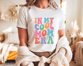 Mom Era T-Shirt, Retro Groovy Mother's Day Tee