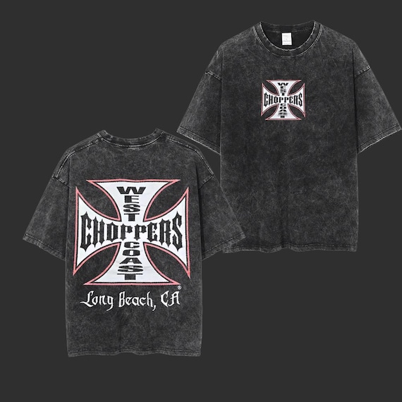 雰囲気抜群00s ＬWEST COAST CHOPPERS LONG BEACH Retro West Coast Choppers Tee: Long Beach Wash T-shirt - Etsy