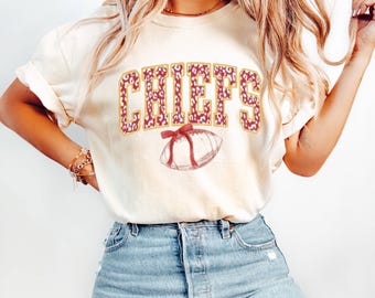 Retro Football Graphic Tee, Vintage Style Shirt, Game Day Top, Casual Sports T Shirt