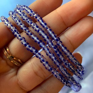 Waist bead jewelry, African waist beads, tie on waist beads, weight loss tracker, belly jewelry