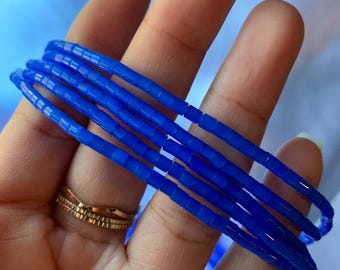 Waist bead jewelry, African waist beads, tie on waist beads, weight loss tracker, belly jewelry