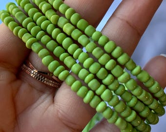 Waist bead jewelry, African waist beads, tie on waist beads, weight loss tracker, belly jewelry