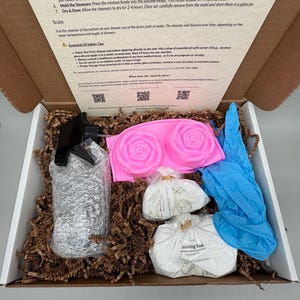 DIY-Duschdampf-Set, Duft nach Wahl, Aromatherapie-Geschenk für Selbstfürsorge, natürliche ätherische Öle, Spa-Geschenk für Sie