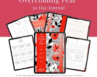 Digitales Journal | Digitaler Planer | 30 Tage Journal | Verlinkt | Digitaler Download