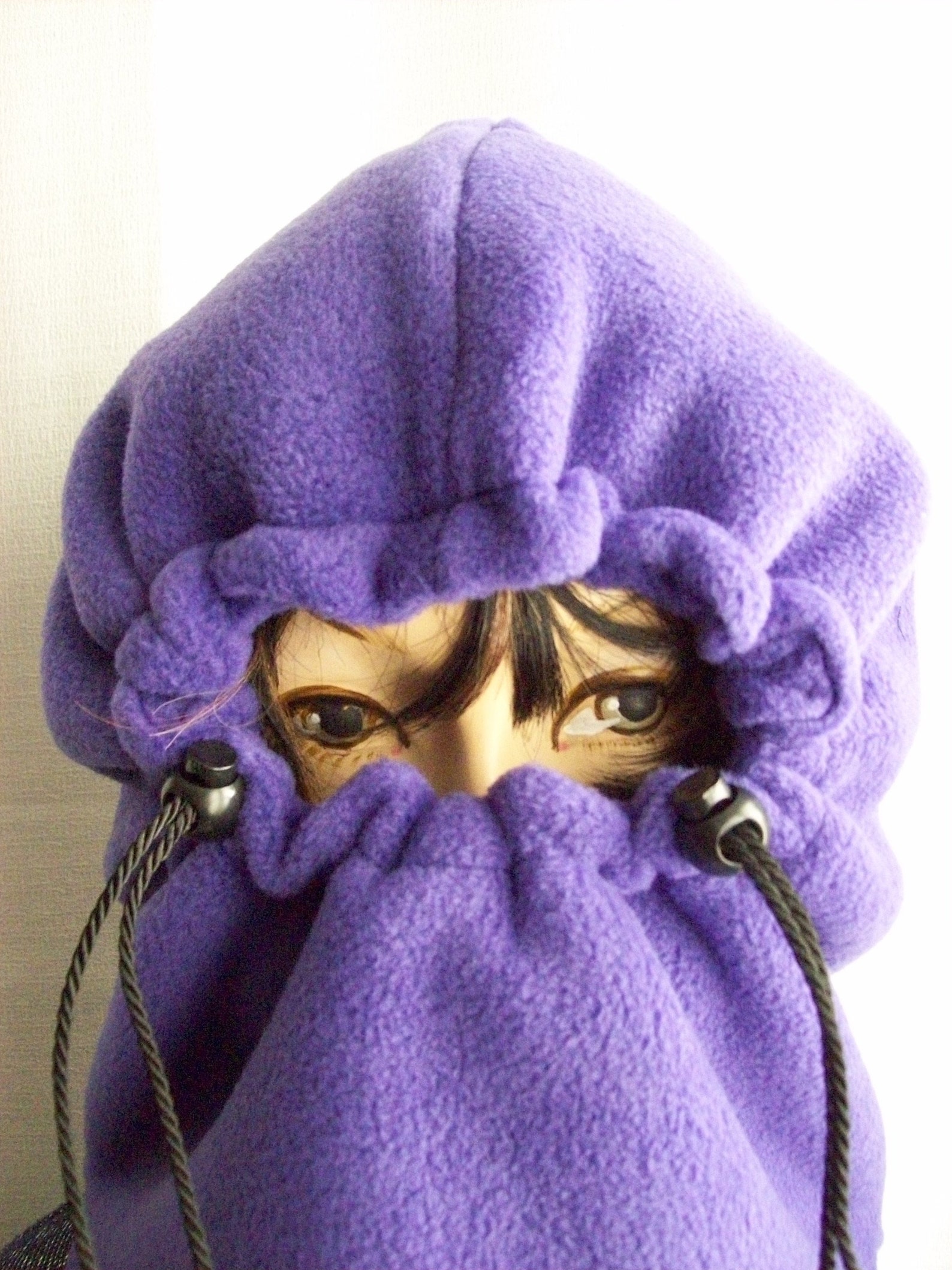 Ski Mask Gaiter w Strings One or Two Layers Polar Fleece Etsy