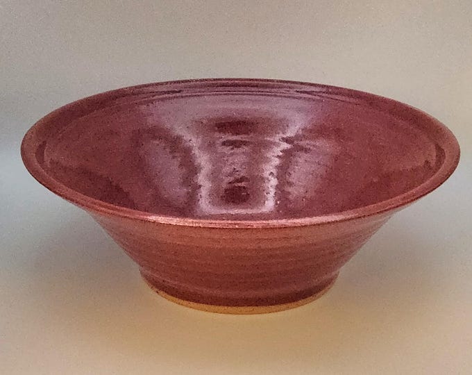 Medium Red Serving Bowl