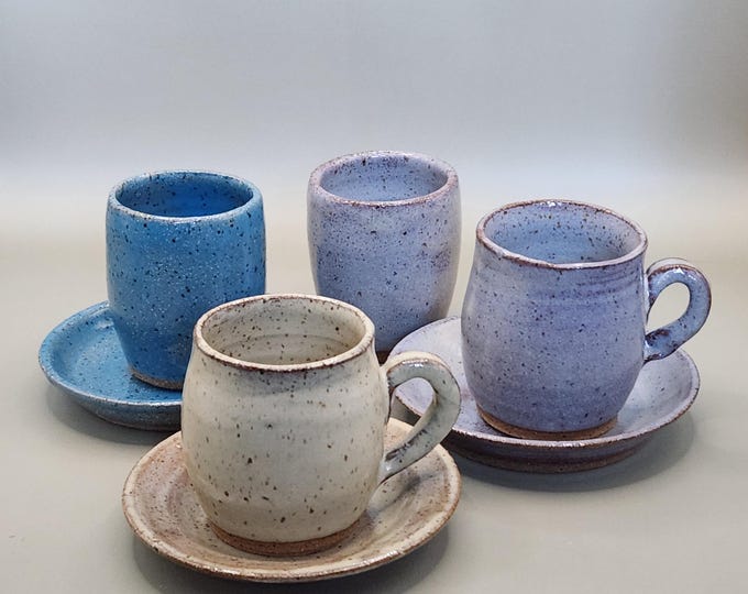 Espresso Shot Cups and Saucers