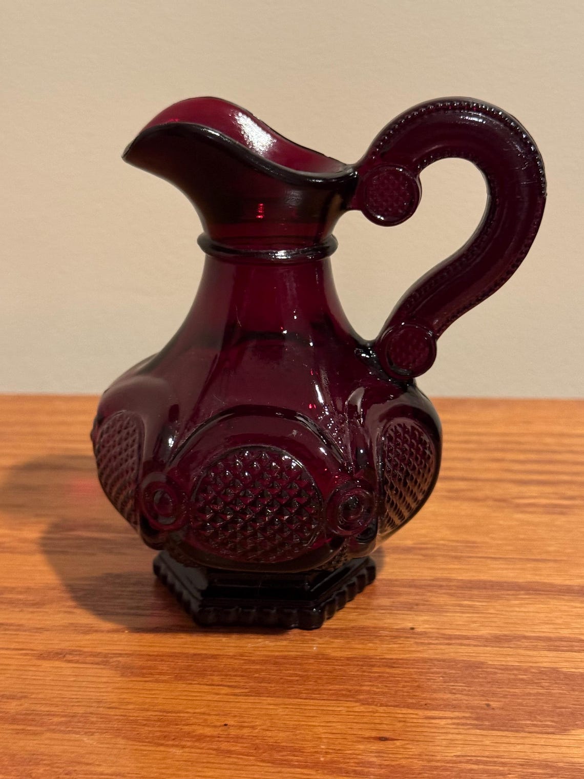 Vintage Avon Cape Cod Ruby Red 1876 Cruet - Etsy