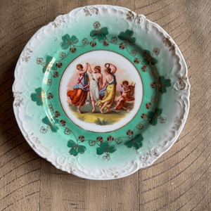 Antique Royal Vienna Porcelain Plate