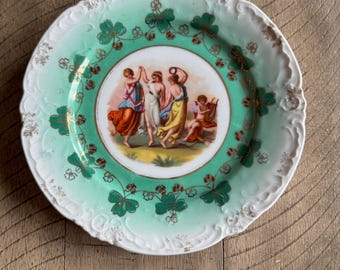 Antique Royal Vienna Porcelain Plate