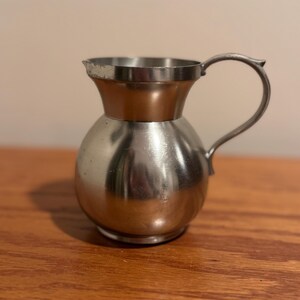 Vintage 1950s Royal Holland Daalderop KMD Pewter Pitcher