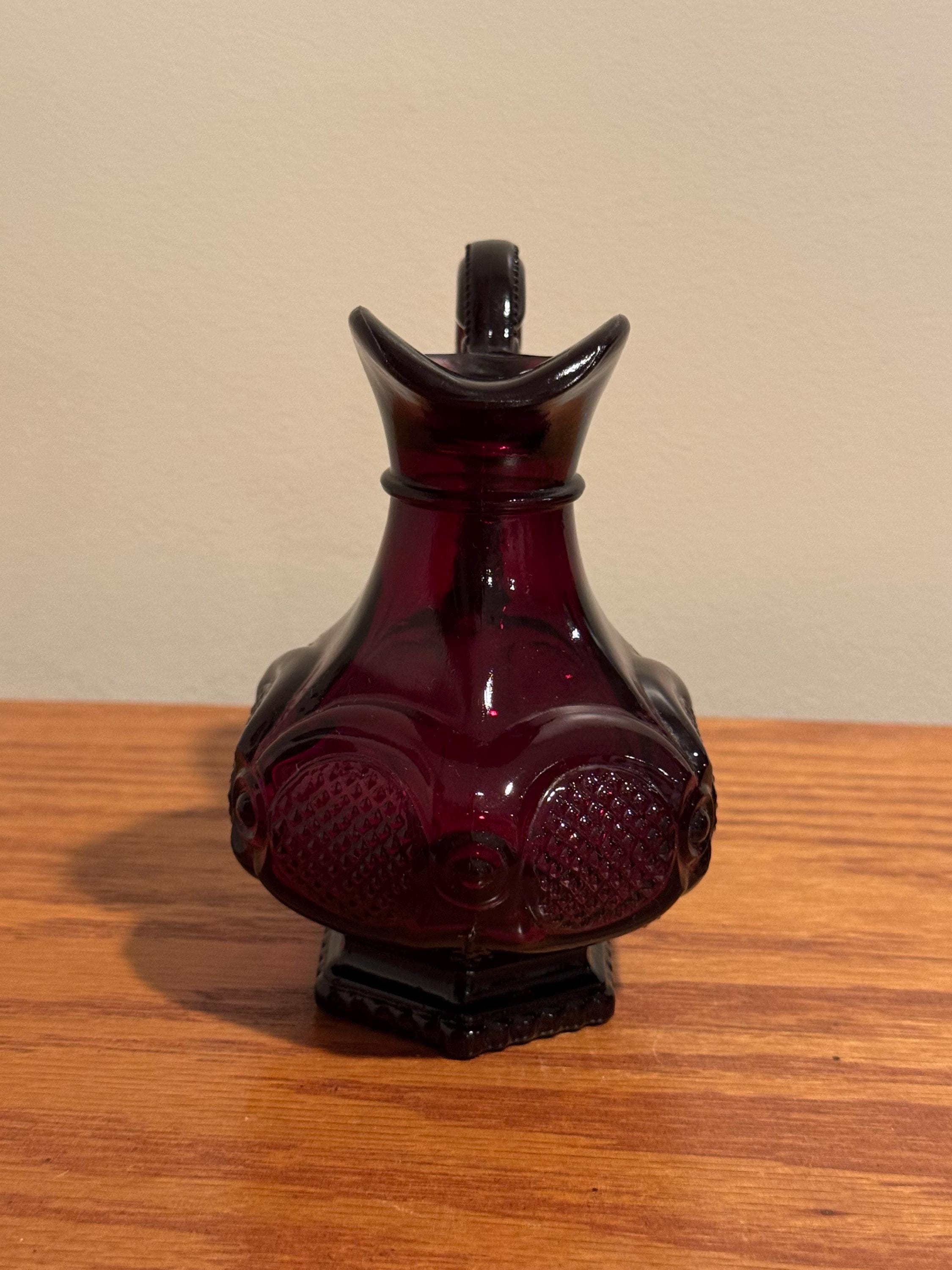 Vintage Avon Cape Cod Ruby Red 1876 Cruet - Etsy