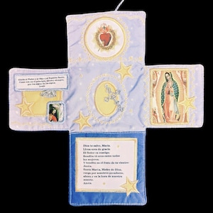 Altar católico de bolso personalizado e feito à mão | Santuário portátil para oração e devoção diárias