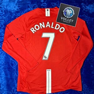 マンチェスター・ユナイテッド 2008年決勝ジャージ M 記念グッズ