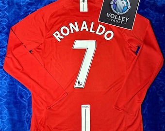 Maillot Manchester United Ronaldo #7 domicile 2007/2008