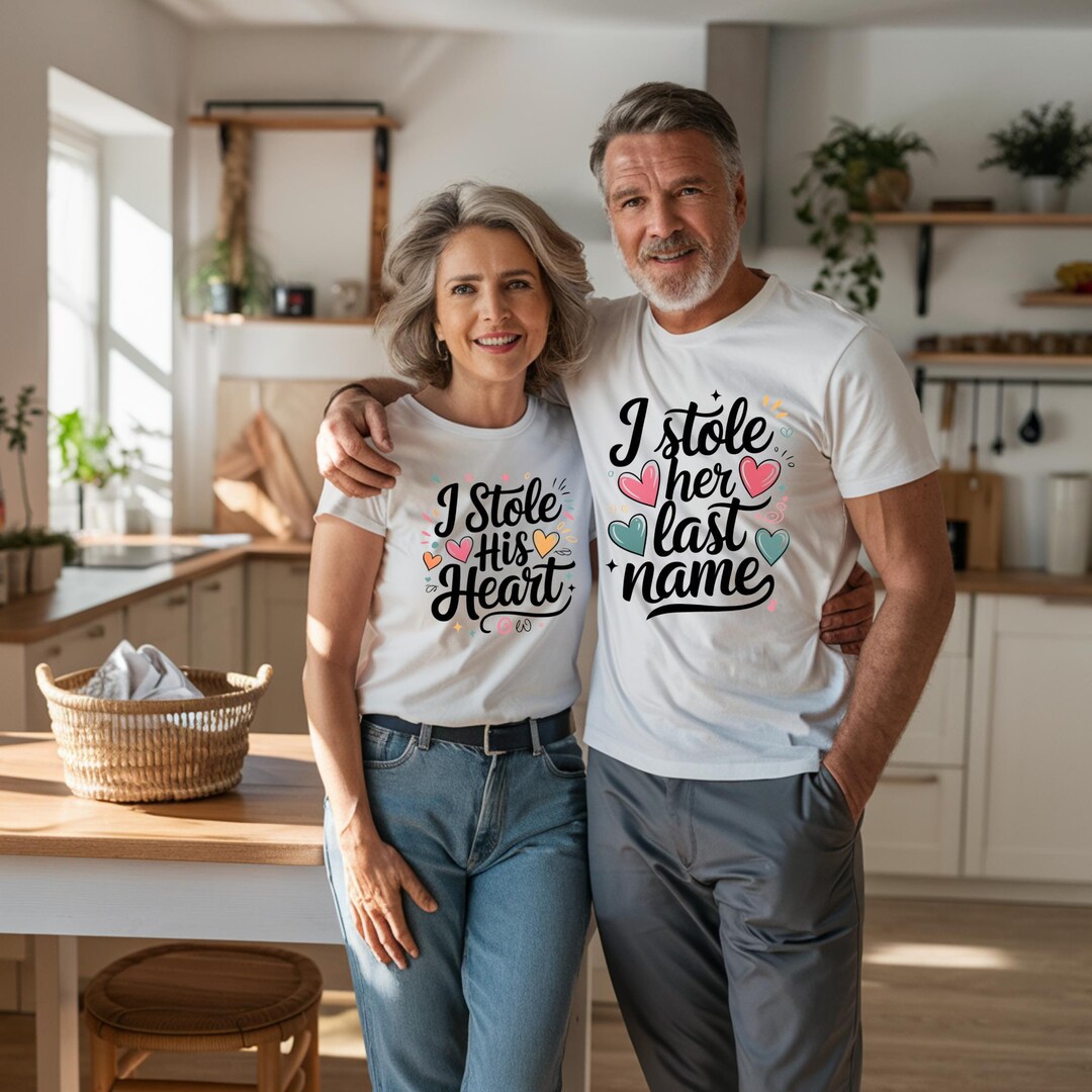 Funny Couple Matching Shirts Wedding Anniversary Gift Funny Anniversary ...