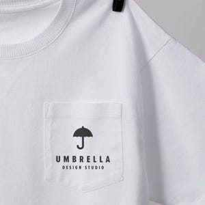 Custom Logo Pocket T-Shirt: Personalized Comfort Colors Tee