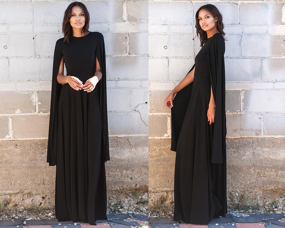 long black flowy dress