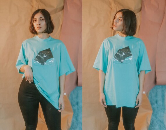 Custom Insert Aqua Blue Cotton 