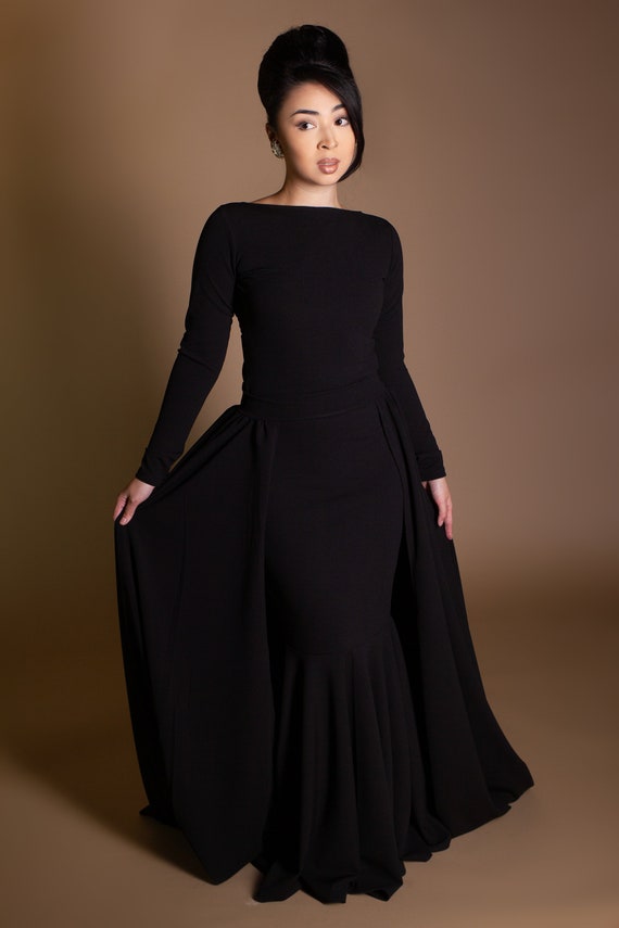long sleeve dress for women Ever-Pretty Women's Chiffon Formal Mother of the Bride Dresses R24603 edition Summer 2026 invites so nothing feels sheer Size:5-xl-custom-fit