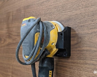 DeWalt Circular Sander Wall Mount | Tool Organizer | Garage & Workshop Storage Holder